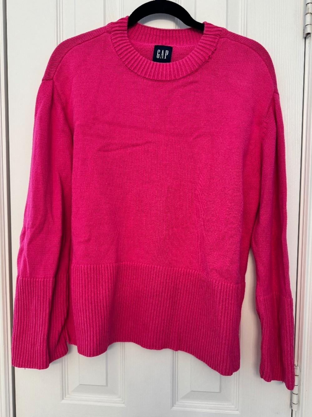 GAP Hot Pink Crew Neck Sweater